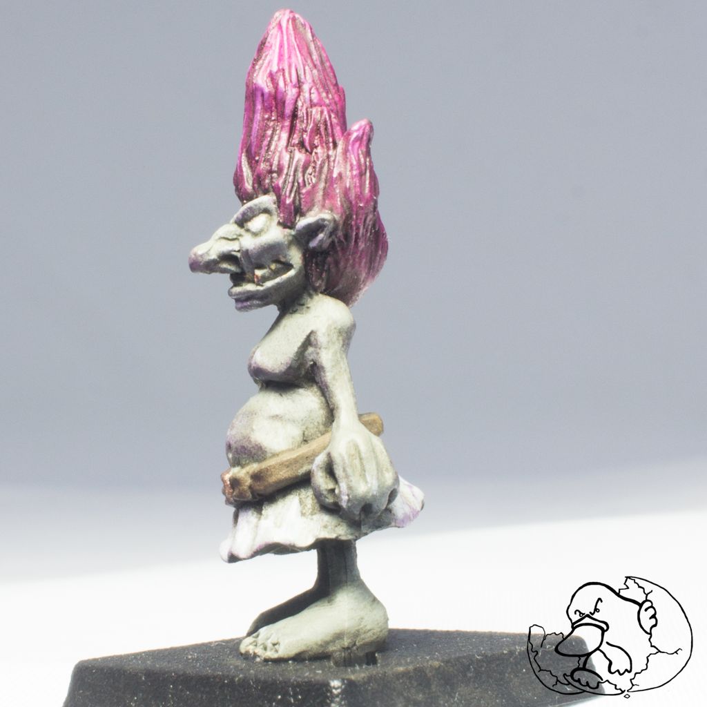 Monster metal 28mm mini painted for role game players and wargamers