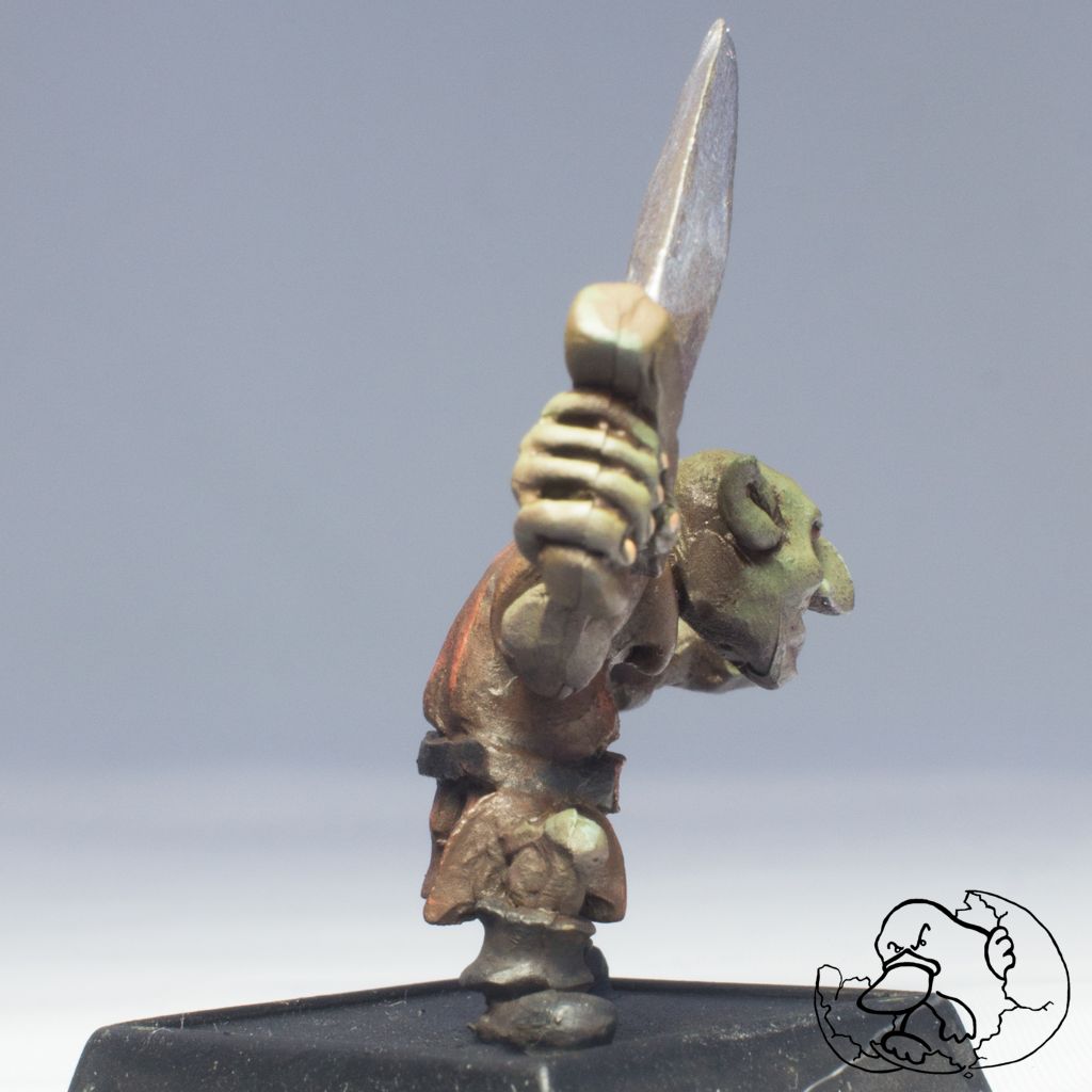 detail of a minion goblin mini