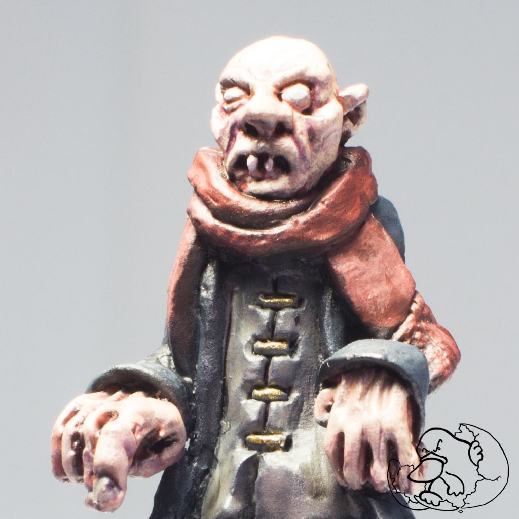 the platypus egg vampire metal 28mm miniature for role playing games and wargames
