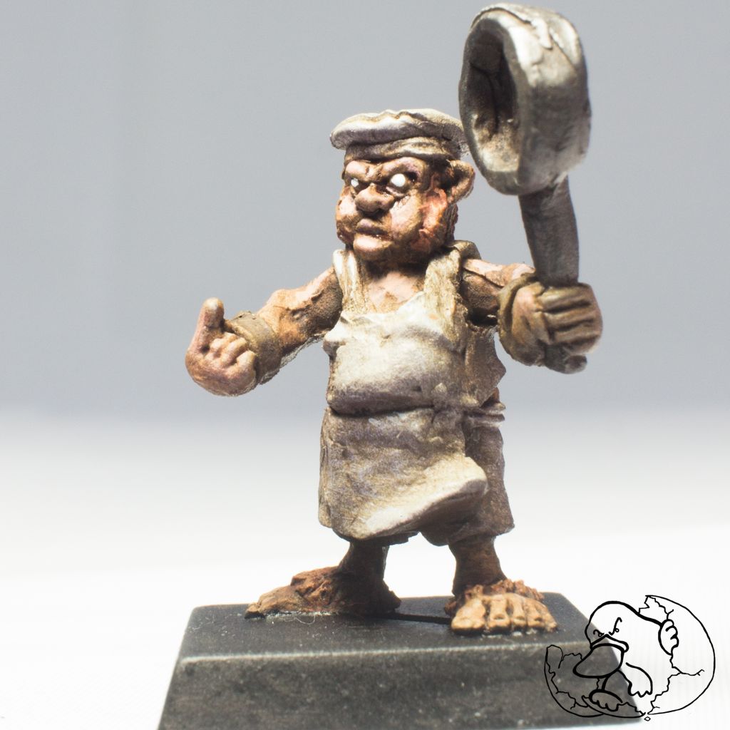 hobbit cook metal painted 28mm miniature ideal for epic fantasy wargames and any dungeon game and role playing games