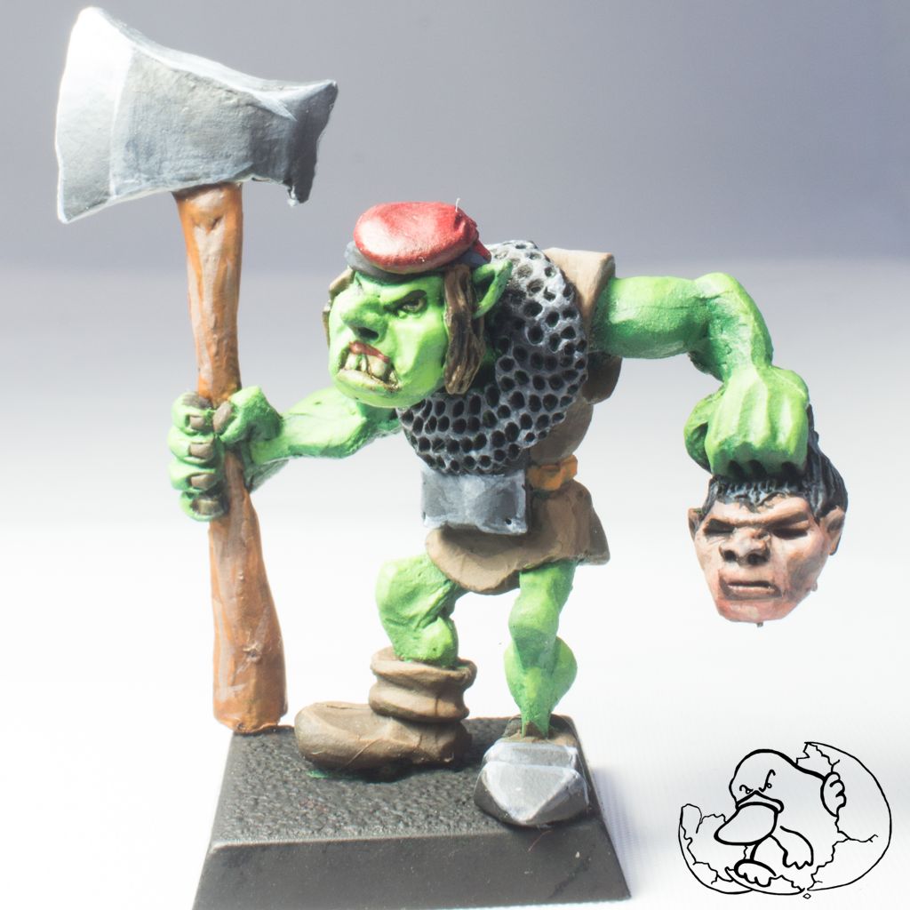 redcap hobgoblin greenskin 28mm metal miniature for role game players and wargamers