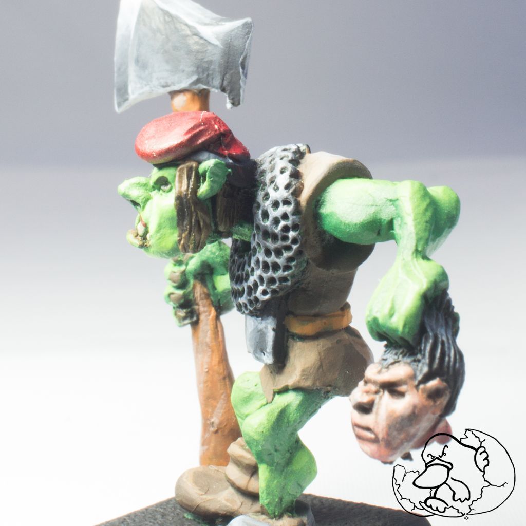 goblin warrior metal mini for role playing gamers and wargamers