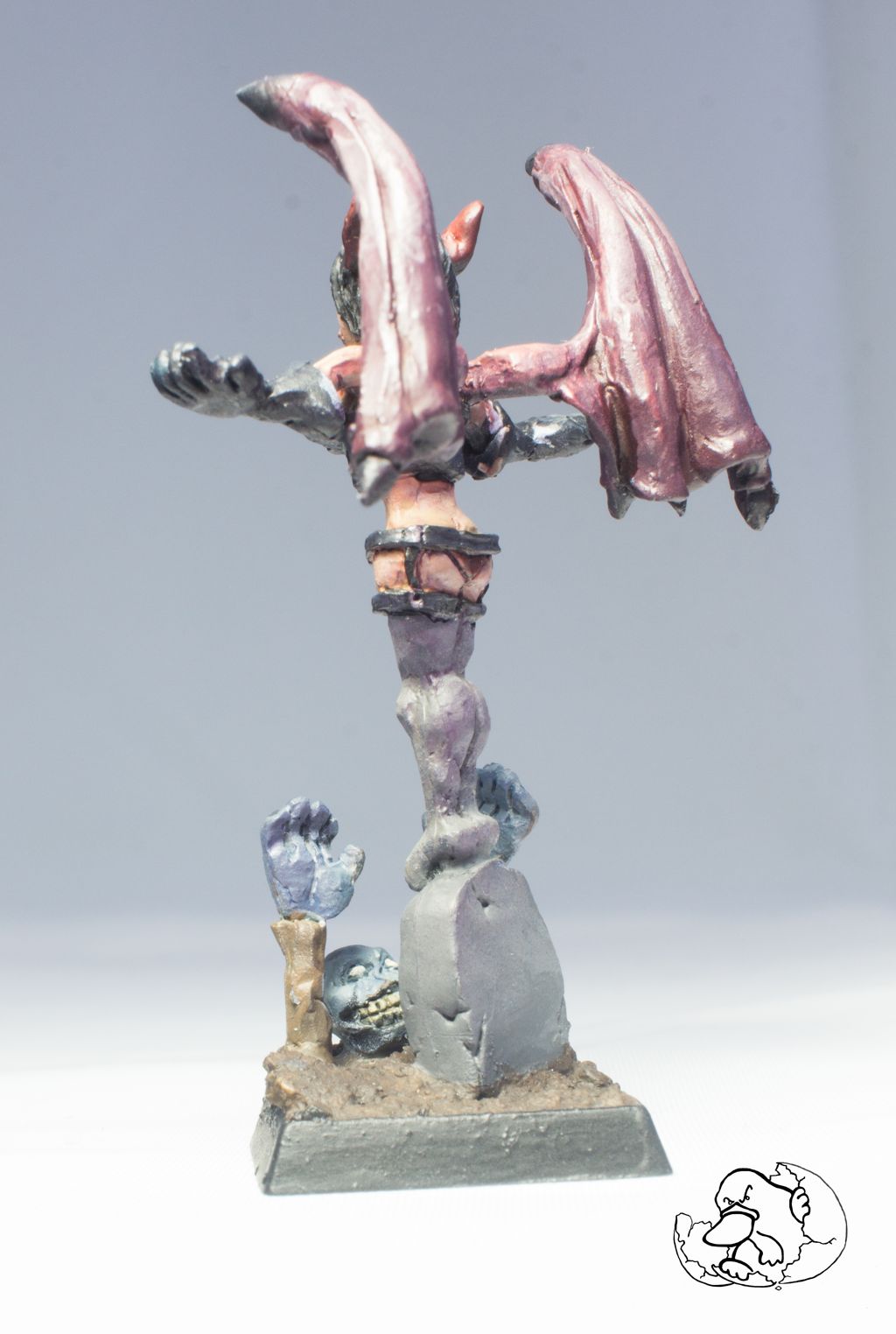 undead zombie and succubus metal 28mm miniatures for rolgames and wargames