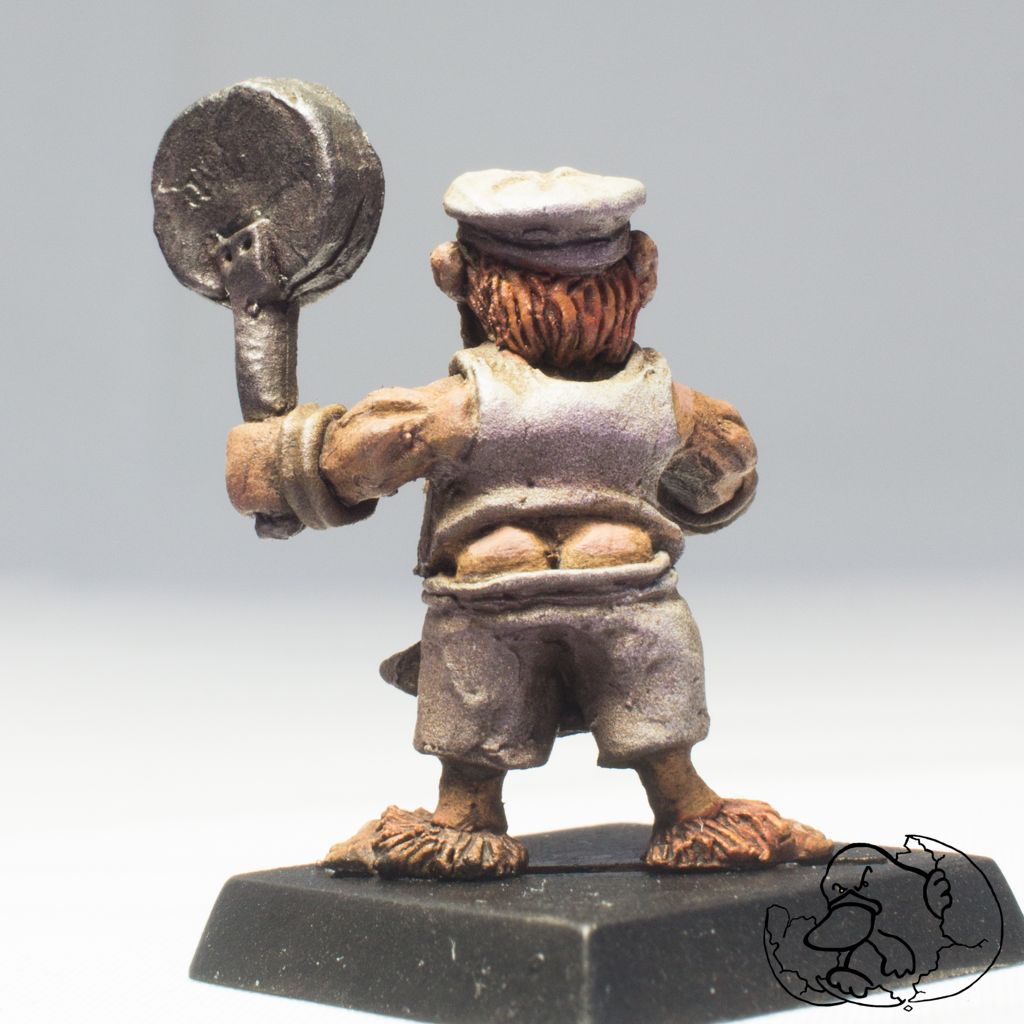 halfling cock miniature back