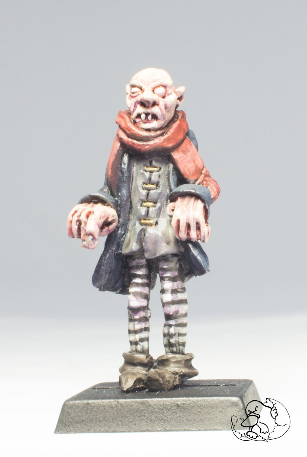 undead vampire metal 28mm miniature for migth and magic role playing games or epic fantasy wargames